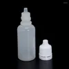 Storage Bottles 500PCS 15Ml Empty Plastic Squeezable Dropper Eye Liquid Refillable