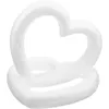 Dekorativa blommor 2 datorer Årshållare Foam Modeling Shape Heart Decorations Craft Bubble Circle Circle Circle