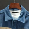 Cappotto di jeans colorato invernale 2020, giacche larghe, personalizzate, alla moda, casual, da uomo alla moda, belle