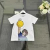 Marque enfants vêtements de marque ensemble d'été survêtements pour enfants Taille 100-150 CM garçons Jouant au basket-ball t-shirt et short 24Mar