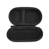 Sacs de rangement Style ovale Eva Headphone Carteur sac dur pour les pochettes d'écouteurs intra-auriculaires Accessoires de boîte noire
