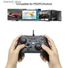 Gamecontrollers Joysticks Bekabelde USB-gamepad voor joystick Consolebediening voor pc voor gamecontroller voor Android-telefoon Joypad-accessoiresY240321