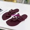 Aloha Rubber Sandalen Damesslippers 2024 Zomer Sandalen Slippers voor Strand Dragen Platte Bodem Klemvoeten Visgraat Slippers Europa heeft logo HB8A2F