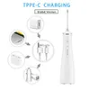 Andra apparater Oral Irrigator USB -laddningsfat Portable Dental Sink 300 ml Vattentank vattentät tandrensare för oral vård H240322