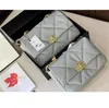 2024 handmade real leather handbags with Chain Hot Sale Small Square Chain Women Handbags Chain Strap Messenger Purses for Ladies Custom