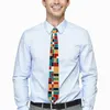 Bow Ties de Stijl Tie Mod Mondrian rétro Casual Necl