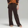 Women's Pants Women Embroidery Corduroy Wide Leg 2024 Spring Loose Elastic High Waist Casual Female All-Match Long