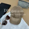 Denim Hat Luxury Baseball Caps Men Women Summer Sunscreen Hats 8 Colors Hats Vacation Hats Outing Sun Hat