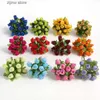 Faux Floral Greenery 1/5/10bundle Rose Artificial Flowers Silk Fake Flowers for Home Decor Wedding Decoration Supplies DIY Crafts Wreath Accessories Y240322