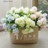 Faux Floral Greenery 1PC Silk Carnations Bouquet Christmas Home Decoration Accessories Wedding Decorative Scrapbooking Flowers Artificial Plants Y240322