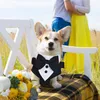 Dog Apparel Pet Clothes Fashion Party Show Formal Suit Bow Tie Shirt Ceremony Tuxedo Puppy Wedding Outfit Small Dogs Cats