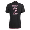 2024 25 Messis Miami Suarez Soccer Jersey Inters Kid Kit 23 24 Home Away Football Shirt Martinez CF Martinez Matuidi Higuain Campana Yedlin Version Pink Black