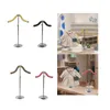 Hangers T Shirt Display Stand Rack Iron Durable Stable Portable Clothing For Jackets Sweater Home Vendor Retail