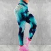 Calças de brim femininas S-3XL mulheres yoga calças esportivas para cima empurrar lápis calças exercício pernas fitness impressão ginásio pernas elástico ajuste calças l2403