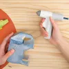 Gun Hoto Hot Melt Glue Gun, 4v,lithium Battery,cordless Glue Glue,with Glue Stick 125mm,home Diy Household Tools, Hand Craft Tools