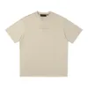 Designer Tide Tshirt Bröstbokstäver Tryck Kort ärm High Street Löst överdimensionerad Casual T-shirt 280 g bomullstoppar för män och kvinnor Tshirt