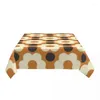 Bordduk Vattentät Orla Kiely Multi Stem Cover Elastic Fitted Retro Geometric Scandi Backed Edge Tableduk för picknick