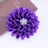 Broschen rein lila Corsage Band Perle Blume griechische Soror Liebe Detla violette Brosche Pin Schmuck