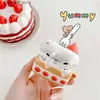 Accessori per auricolari 3D Kitten Cake Custodia per cuffie wireless carina per Airpods 2 Custodia per auricolari per cartoni animati per Airpods Pro Custodia per auricolari Scatola di ricaricaY240322