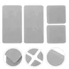 Table Mats 4 Pcs Soap Countertop Absorbent Insulation Pads Kitchen Tray Holder Cup Diatomite Bathroom Wash Dish Washbasin