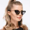 2 szt. Moda luksusowy projektant 2022 Nowe koty modowe oko oka okulary przeciwsłoneczne damskie Hip Hop Net Red Sunglasses Women Kieliszki uliczne aukcja