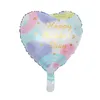 Dekoracja 10pcs impreza 18 -calowa drukowana hiszpańska matka folia balony Dzień Matki Kształt serca Hel Love Globos Decor Mama Balloon Gifts '