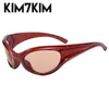 Sunglasses Sports Y2k Women Men 2024 Trends Punk Sun Glasses Male 2000's Designer Cat Eye Eyewear Streetwear Shades