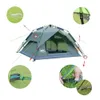 Tenten en schuilplaatsen Desert Fox Campingtent voor 3 personen Instant pop-up automatische koepeltenten Waterdichte tent met vloerzeil Snelle installatie voor familie 240322