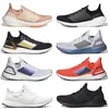 Top Quality Women Mens Running Shoes Mesh Designer Ultra Boost Triple White Black Gold Grey Pink Orange Bred Athletic Runners Sneakers Sports Trainers Size 36-45