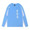 American Style Shooting Suit Long Sleeved Casual Sports Top Breathable Color Blocking North Carolina University Michigan Jersey Basketball Training