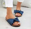 Kadınlar İçin Üst Büyük Yay Terlik Yaz Sandal Kalın Sole Flip Flop Sandalet Plaj Ayakkabıları Sandles Heels Fenty Slaytlar 240228