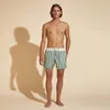 Vilebre Shorts Masculino Bermuda Pantaloncini Boardshorts HOMEM SHORTS DE NATAÇÃO TORTUES MULTICOLORES Trunks Masculino Surfwear Bermudas Praia Curto Tartarugas Verão 89820