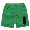 デザイナーの男性水泳夏の新しいポロショーツ用四分の一の速度乾燥スポーツトレンドソリッドカラー刺繍ルーズビーチパンツ