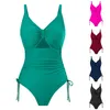 Maillots de bain pour femmes Maillot de bain une pièce européen et américain Ins Style Cordon Sexy Bikini