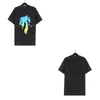 DESIGERTシャツPA Tシャツラグジュアリーブランドエンジェルズ衣料品シャツを切り取ったベアプリントレターコットンクルーネックショートスリーブ春夏メンズレディースTシャツ9333