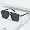 2 PCS 패션 럭셔리 디자이너 23 New Sunglasses Unisex Punk 스타일 HD 패션 트렌디 선글라스