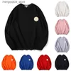 Herrtröjor tröjor herr hoodie 12 färger designer hoodies tröjor broderade märke kvinnors rund nacke tröjor storlek m-5xl q240322