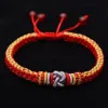 Bracelets lko Nouveau arrivée bracelet à main Bracelet Luck chinois nœud pour l'homme et les femmes bracelet Style national corde à main thai livraison gratuite