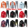 2023 2024 tuta AC Inter soccer tracksuit Men and kids MILANO Training suit 23 24 25 milans football tracksuit jacket chandal futbol