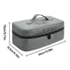 Sacos de armazenamento Secador de cabelo Bolsa de viagem Travel-Friendly Blow Space-Saving Box com ampla capacidade para viagem de negócios