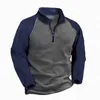 Sweat-shirt tactique à sweat tactique de mode tactique pour hommes pour hommes vêtements chauds audmal patchwork à double casse