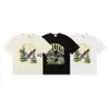 Homens camisetas Nova série de medalha de coco mens t-shirt das mulheres de alta qualidade vintage clássico grande letra impressa hip hop rótulo interno h240401