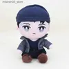 Bonecos de pelúcia Detroit se torna um jogo de brinquedo de pelúcia humano DBH Connor RK800 Almofada de boneca de pelúcia Kawaii enchendo brinquedo de animal para crianças presente de navegação Q240322