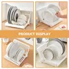 Kitchen Storage Foldable Dish Drain Rack Home Drying Racks For Tableware Clothes Dishware Cutting Board Bowl Plate Drainers