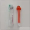 Tubos de fumar Toppuff Viajando Portátil Acessórios de Cachimbos de Água Top Puff Acrílico Vidro Bong Instant Screw On Bottle Converter Tob Otw58