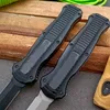 Black 3310 INFIDL OTF AUTO Knife 3.858" D2 Steel Blade,6061 aluminum Handles,Outdoor Tactical Knvies EDC Pocket Tools BM 4600 3400 3300 C07 A017