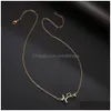 Stéthoscope Heartbeat Meilleur Collier Femmes Amour Coeur Pendentifs En Acier Inoxydable Infirmière Médicale Médecin Amant Bijoux Gif Dhlee