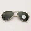 Lunettes de soleil pilotes polarisées de qualité supérieure pour hommes femmes lentilles en verre véritable lunettes de soleil classiques mâle femme avec boîte en cuir