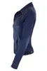 woman long sleeve denim jacket fashion slim stretch jeans jacket coat spring autumn woman clothing S-2XL arrival240321