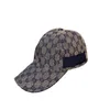 Designerhatt för kvinnors klassiska stil bokstäver randmonterad hatt kvinna grundläggande casquette luxe justerbar löpande mens hattar enkel högkvalitativ HJ082 C4